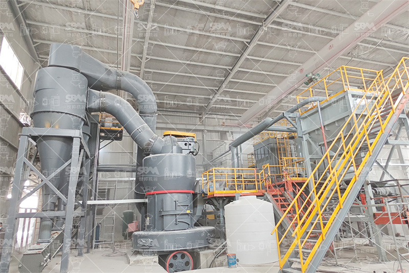 MTW Series European Trapezium Mill installed in an industrial mineral processing plant