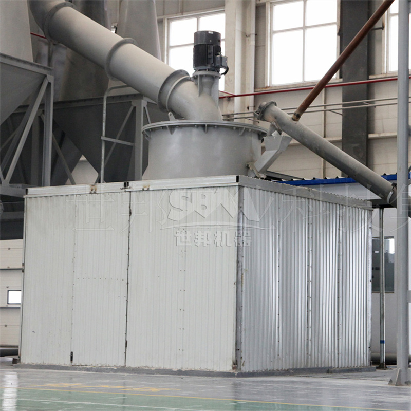 SCM Series Ultrafine Mill in an industrial setting