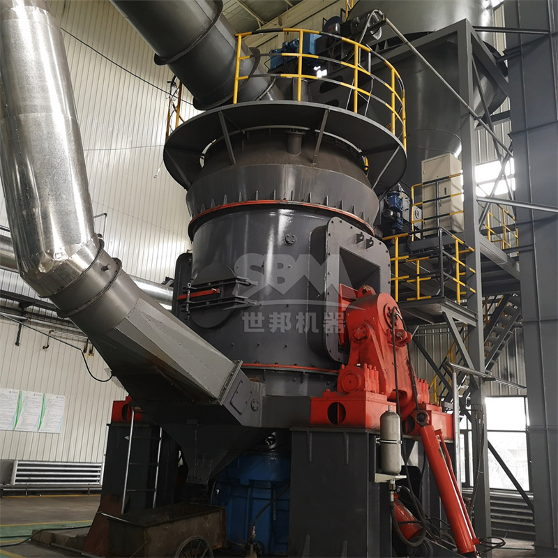 LM Series vertical roller mill exterior for slag powder production