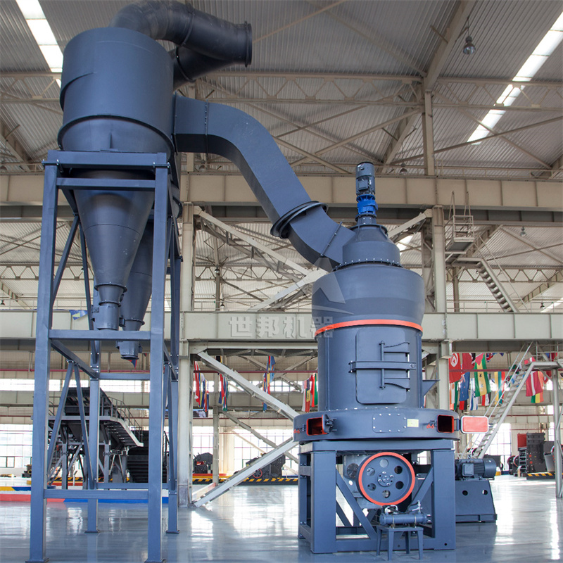 Modern bentonite processing plant with milling equipment