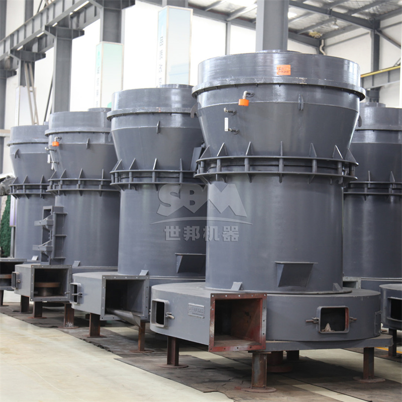 Aerial view of a modern mineral processing plant for attapulgite binder production