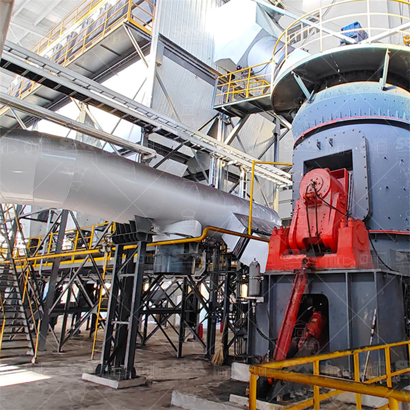 LM Series Vertical Roller Mill in operation for barite grinding