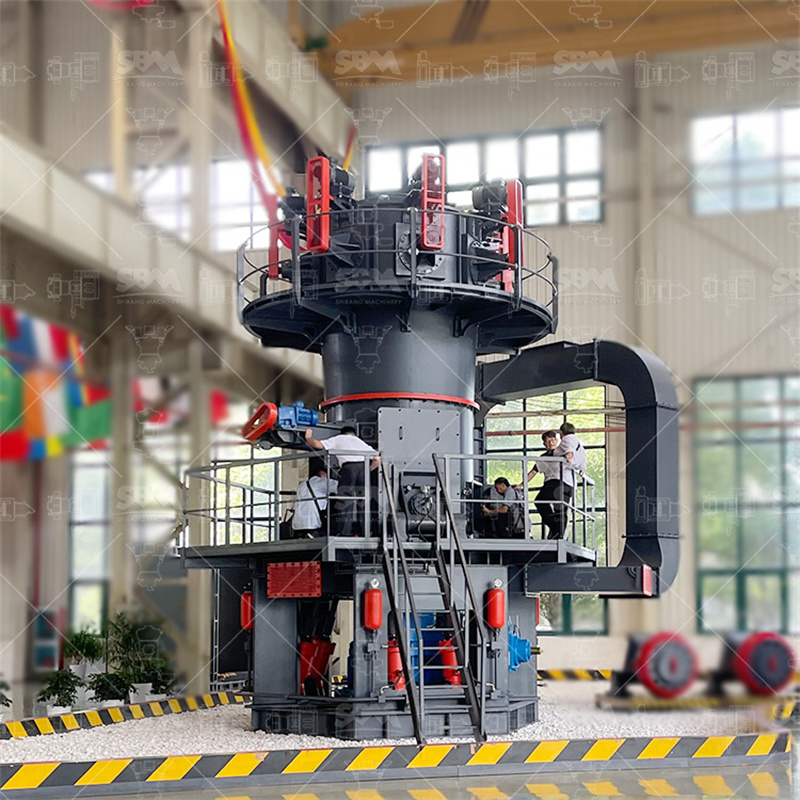 MRN pendulum mill for carbon material grinding with pulse dust collection system