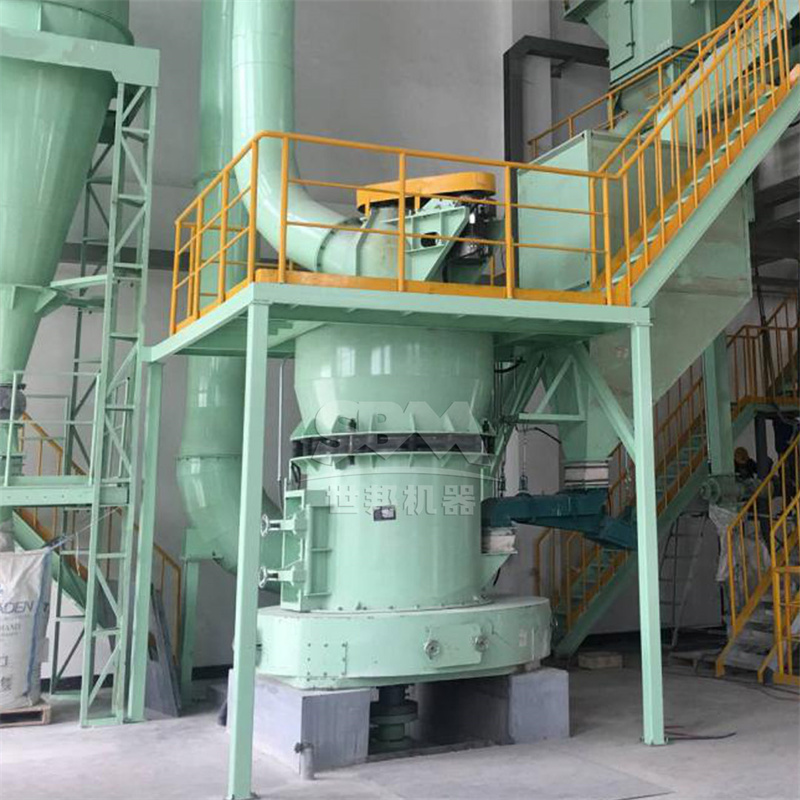Industrial magnesite grinding plant with milling equipment
