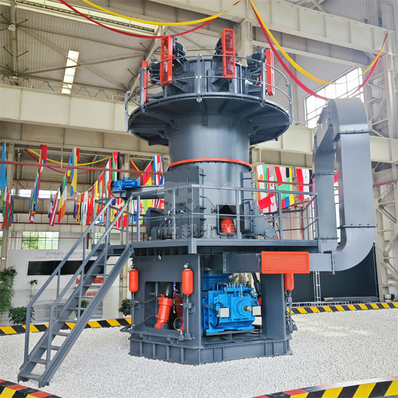 LUM ultrafine vertical roller mill for high-capacity titanium dioxide production