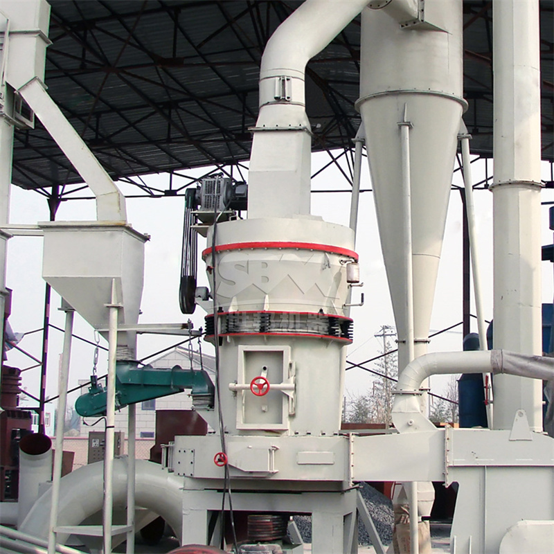 Industrial graphite powder processing plant with grinding equipment