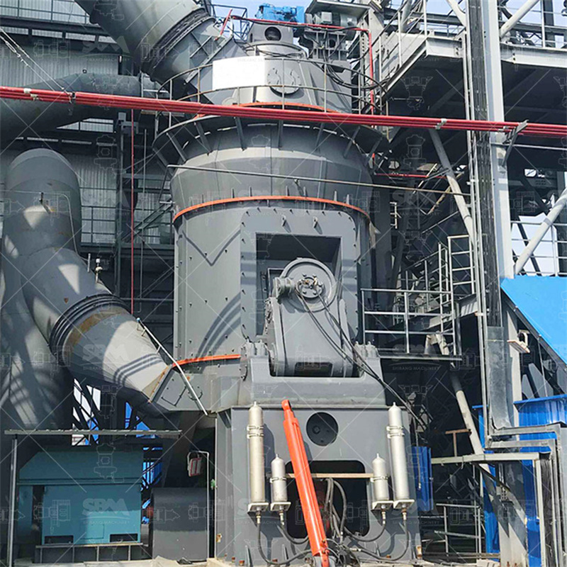 LM series vertical roller mill for coal powder production with hot air generator