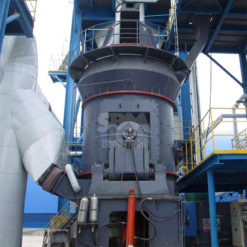 LM Series Vertical Roller Mill grinding limestone in a cement plant