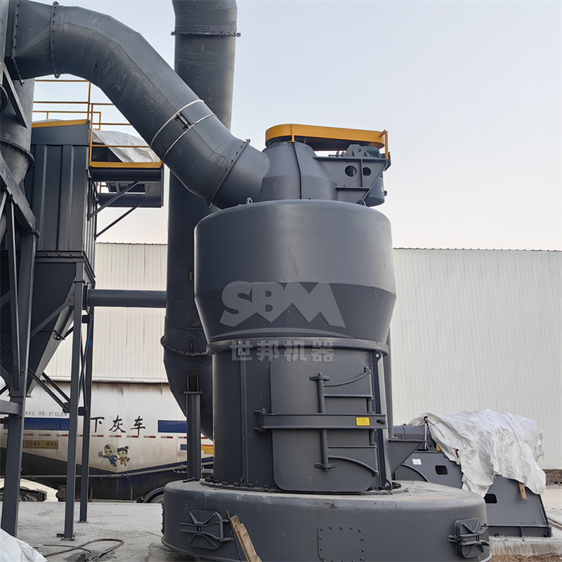 MTW Series European Trapezium Mill for barite processing