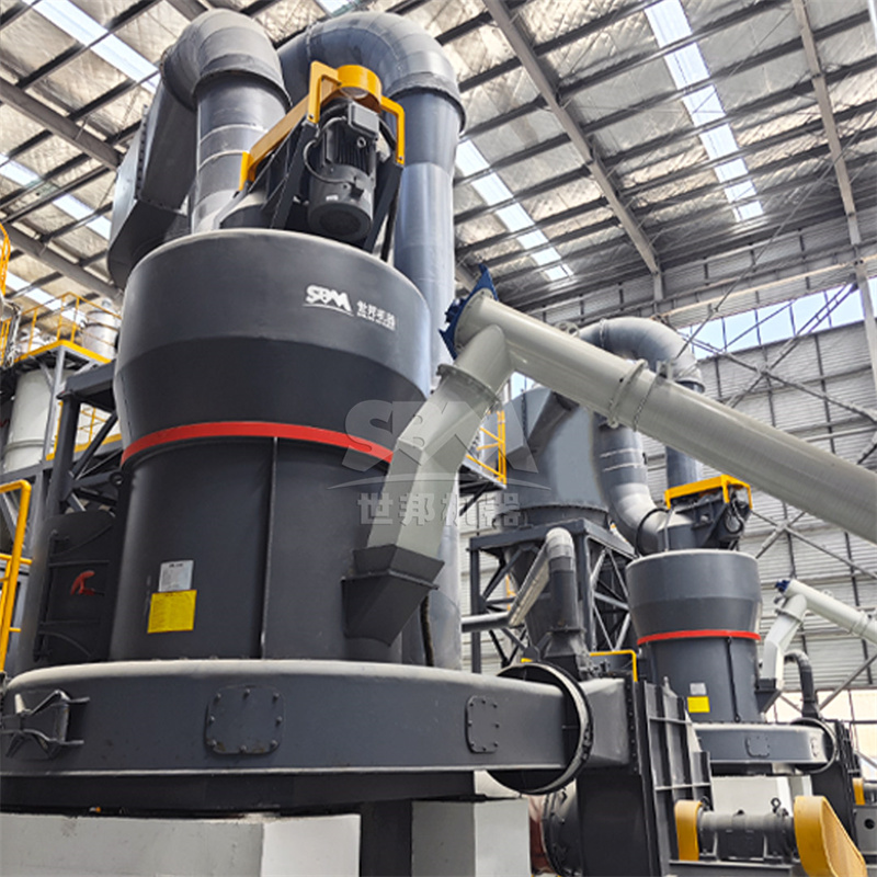 Ultrafine grinding mill processing calcined petroleum coke powder